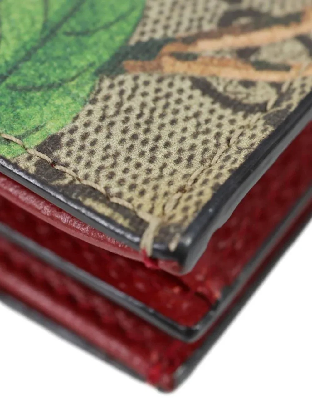 Gucci  Tian Print GG Supreme Canvas Wallet Beige 474570